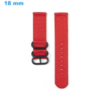Bracelet 18 mm Nylon Rouge...