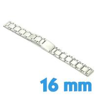 Bracelet en métal pour montre 1.6 cm
