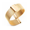 Bracelet montre Doré 18 mm Acier inoxydable