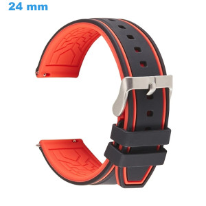 Bracelet 24 mm Caoutchouc...