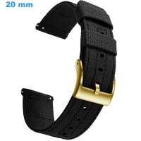 Bracelet 20 mm Tissu montre...