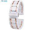 Acheter Bracelet 16 mm Céramique pour montre Blanc