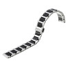 Acheter Bracelet 17 mm Céramique montre Argenté et Noir Papillon