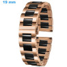 Acheter Bracelet Papillon 19 mm Céramique Doré rose et Noir montre