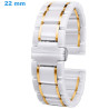 Acheter Bracelet 22 mm Céramique Blanc de montre