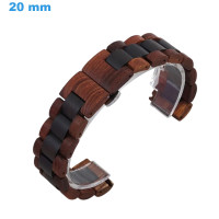 Bracelet montre 20 mm Bois...
