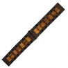 Acheter Bracelet Bois boucle Papillon pour montre Brun 22 mm