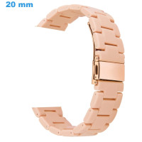 Bracelet 20 mm Résine Beige...