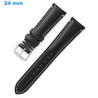 Bracelet de montre Noir 24...