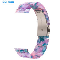 Bracelet 22 mm Résine Rose...