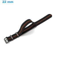 Bracelet 22 mm Nylon Noir...
