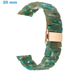Bracelet 20 mm Résine Vert...