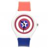 Montre Marque Willis style bouclier Captain America pas chère