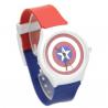 Montre Marque Willis style bouclier Captain America pas chère