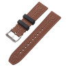 Acheter Bracelet montre 20 mm Silicone Noir et Brun