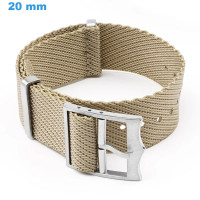 Bracelet Beige 20 mm Nylon...