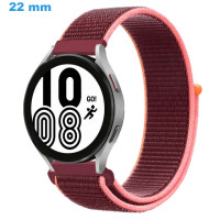 Bracelet Rouge 22 mm Nylon...
