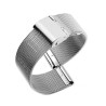 Bracelet 14 mm Acier inoxydable Argenté de montre Bracelet Métal | My-Montre