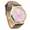 Montre papillon femme rose pas chère originale