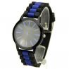 Montre grand cadran bracelet silicone