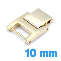 Fermoir Déployant doré 10mm...