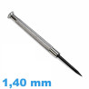 Tournevis horloger tête plate 1.40 mm