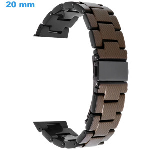 Bracelet 20 mm Résine Brun...