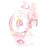 Petite montre enfant fille cœur marque Willis