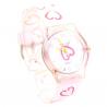 Petite montre enfant fille cœur marque Willis