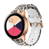 Bracelet 20 mm Silicone Motif de montre fermoir Ardillon