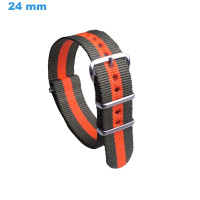 Bracelet 24 mm Nylon Vert...