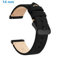 Bracelet Noir 14 mm Cuir...