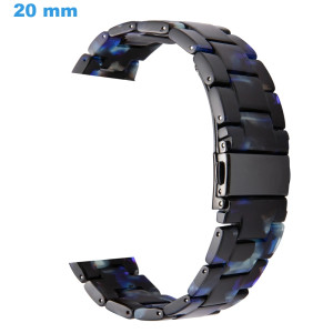 Bracelet 20 mm Résine Bleu...