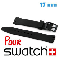 Bracelet silicone noir 17mm...