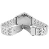 Montre Femme Excellanc bracelet métal argenté cadran noir