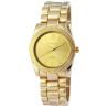 Montre Femme Excellanc bracelet métal doré cadran doré