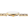 Montre Mixte Just Watch bracelet acier inoxydable doré cadran blanc 41 mm