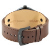 Montre Homme Raptor bracelet cuir véritable brun gabin