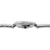 Montre Homme Excellanc bracelet acier inoxydable argenté bracelet extensible 42 mm