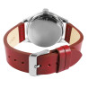 Montre Homme Raptor bracelet cuir véritable rouge falkor