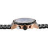 Montre Homme Raptor bracelet acier inoxydable noir rakan
