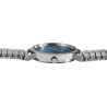 Montre Mixte Clasixx bracelet acier inoxydable argenté bracelet extensible