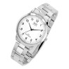 Montre Homme Q&Q bracelet acier inoxydable argenté C212J204Y