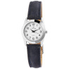 Montre Femme Classique bracelet cuir synthétique bleu format XXL