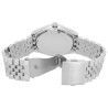 Montre Homme Just Watch bracelet métal argenté cadran vert