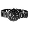 Montre Femme Excellanc bracelet métal noir cadran noir 38 mm