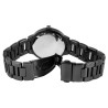Montre Femme Excellanc bracelet métal noir cadran noir 38 mm
