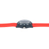 Montre Homme Q&Q bracelet silicone rouge cadran noir