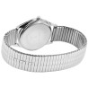 Montre Homme Excellanc bracelet acier inoxydable argenté