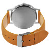 Montre Homme Excellanc bracelet cuir synthétique brun 2900230-002